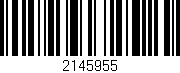 Código de barras (EAN, GTIN, SKU, ISBN): '2145955'