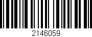 Código de barras (EAN, GTIN, SKU, ISBN): '2146059'