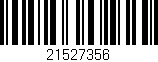 Código de barras (EAN, GTIN, SKU, ISBN): '21527356'