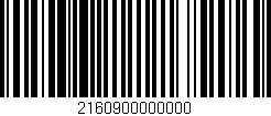 Código de barras (EAN, GTIN, SKU, ISBN): '2160900000000'