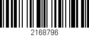 Código de barras (EAN, GTIN, SKU, ISBN): '2168796'