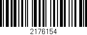 Código de barras (EAN, GTIN, SKU, ISBN): '2176154'
