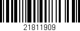 Código de barras (EAN, GTIN, SKU, ISBN): '21811909'