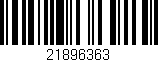 Código de barras (EAN, GTIN, SKU, ISBN): '21896363'