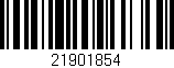 Código de barras (EAN, GTIN, SKU, ISBN): '21901854'