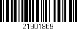 Código de barras (EAN, GTIN, SKU, ISBN): '21901869'
