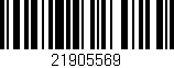 Código de barras (EAN, GTIN, SKU, ISBN): '21905569'
