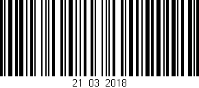 Código de barras (EAN, GTIN, SKU, ISBN): '21/03/2018'
