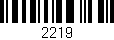 Código de barras (EAN, GTIN, SKU, ISBN): '2219'