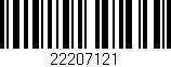Código de barras (EAN, GTIN, SKU, ISBN): '22207121'