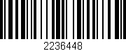 Código de barras (EAN, GTIN, SKU, ISBN): '2236448'