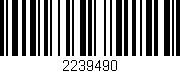Código de barras (EAN, GTIN, SKU, ISBN): '2239490'