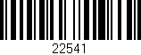 Código de barras (EAN, GTIN, SKU, ISBN): '22541'