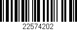 Código de barras (EAN, GTIN, SKU, ISBN): '22574202'
