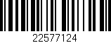 Código de barras (EAN, GTIN, SKU, ISBN): '22577124'