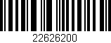 Código de barras (EAN, GTIN, SKU, ISBN): '22626200'