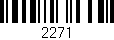 Código de barras (EAN, GTIN, SKU, ISBN): '2271'