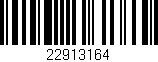 Código de barras (EAN, GTIN, SKU, ISBN): '22913164'