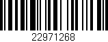 Código de barras (EAN, GTIN, SKU, ISBN): '22971268'