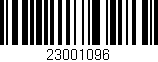 Código de barras (EAN, GTIN, SKU, ISBN): '23001096'