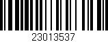 Código de barras (EAN, GTIN, SKU, ISBN): '23013537'