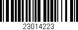 Código de barras (EAN, GTIN, SKU, ISBN): '23014223'
