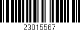 Código de barras (EAN, GTIN, SKU, ISBN): '23015567'