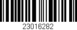 Código de barras (EAN, GTIN, SKU, ISBN): '23016282'