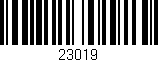 Código de barras (EAN, GTIN, SKU, ISBN): '23019'