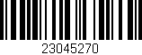 Código de barras (EAN, GTIN, SKU, ISBN): '23045270'