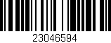 Código de barras (EAN, GTIN, SKU, ISBN): '23046594'