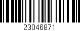 Código de barras (EAN, GTIN, SKU, ISBN): '23046871'