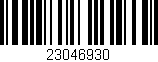Código de barras (EAN, GTIN, SKU, ISBN): '23046930'