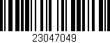 Código de barras (EAN, GTIN, SKU, ISBN): '23047049'