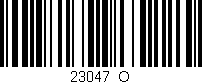 Código de barras (EAN, GTIN, SKU, ISBN): '23047_O'