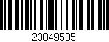 Código de barras (EAN, GTIN, SKU, ISBN): '23049535'