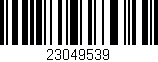 Código de barras (EAN, GTIN, SKU, ISBN): '23049539'