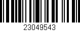 Código de barras (EAN, GTIN, SKU, ISBN): '23049543'