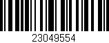 Código de barras (EAN, GTIN, SKU, ISBN): '23049554'