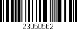 Código de barras (EAN, GTIN, SKU, ISBN): '23050562'