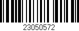 Código de barras (EAN, GTIN, SKU, ISBN): '23050572'