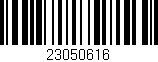 Código de barras (EAN, GTIN, SKU, ISBN): '23050616'