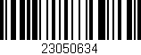 Código de barras (EAN, GTIN, SKU, ISBN): '23050634'