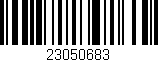 Código de barras (EAN, GTIN, SKU, ISBN): '23050683'