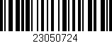 Código de barras (EAN, GTIN, SKU, ISBN): '23050724'