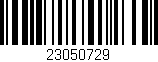 Código de barras (EAN, GTIN, SKU, ISBN): '23050729'