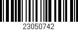 Código de barras (EAN, GTIN, SKU, ISBN): '23050742'