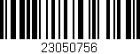 Código de barras (EAN, GTIN, SKU, ISBN): '23050756'