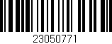 Código de barras (EAN, GTIN, SKU, ISBN): '23050771'