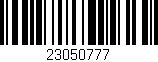 Código de barras (EAN, GTIN, SKU, ISBN): '23050777'